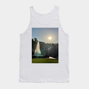 Summer fountain sarajevo bosnia herzegovina Tank Top